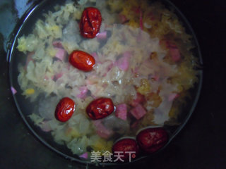 Refreshing Drink, Purple Potato and White Fungus Soup recipe