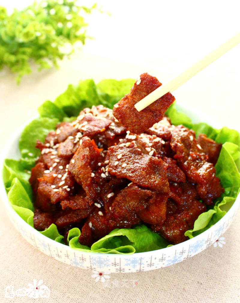 Appetizing Spiced Pork recipe