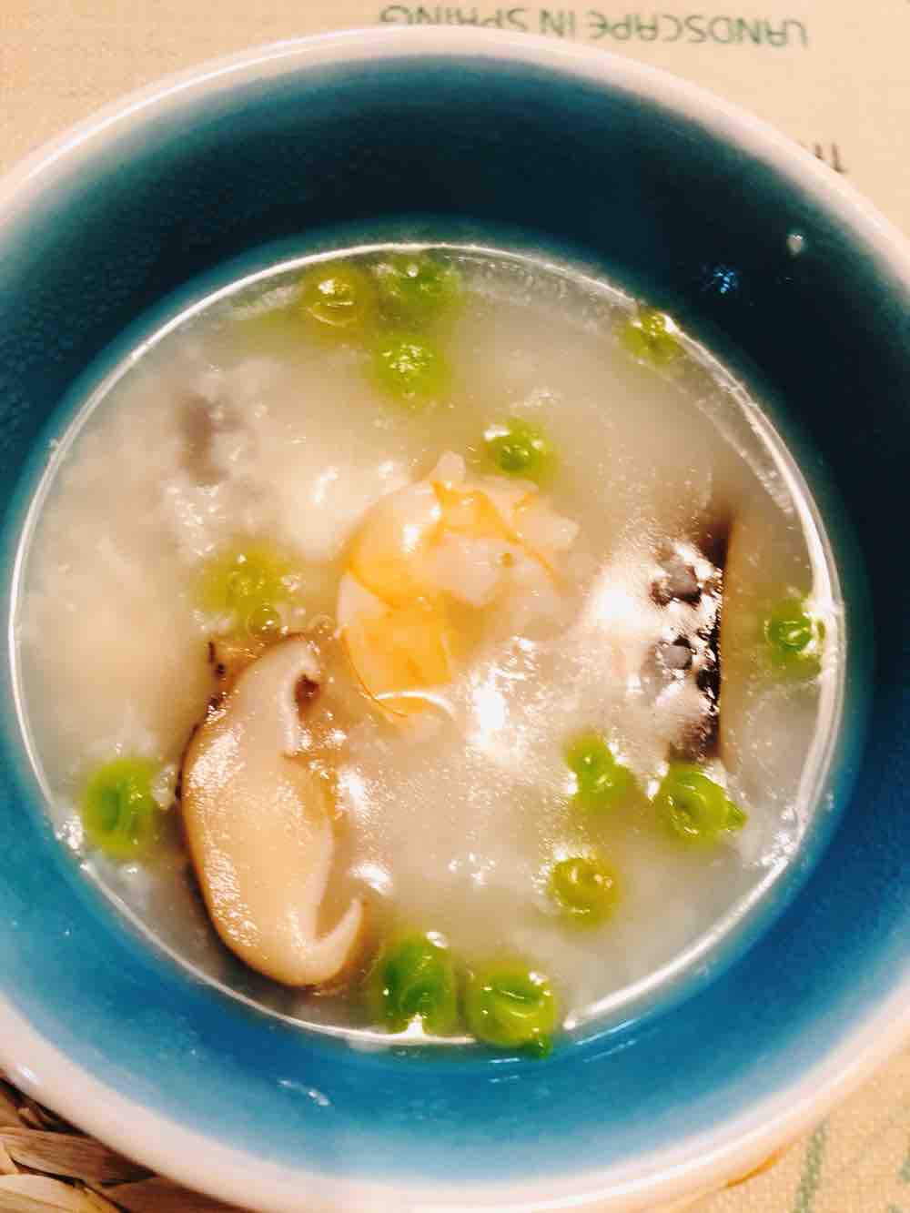 Shrimp and Vegetable Congee recipe