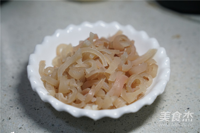 Colorful Pig Skin Jelly recipe