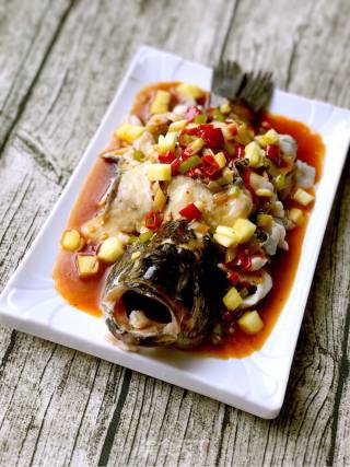 Perch with Fruity Sauce recipe