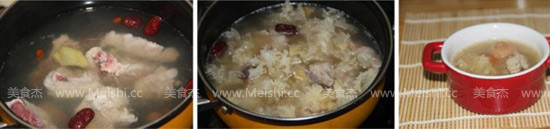 Tremella Pork Bone Soup recipe