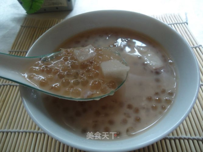 Taro Milk Tea with Sago recipe