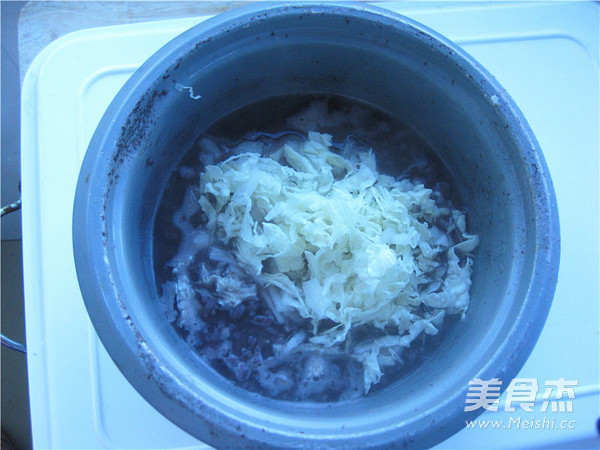 Shrimp, Brown Rice and Black Rice Congee recipe