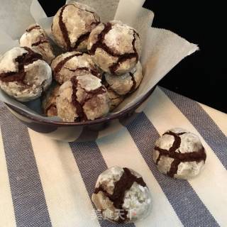 Chocolate Crackle Cookies recipe