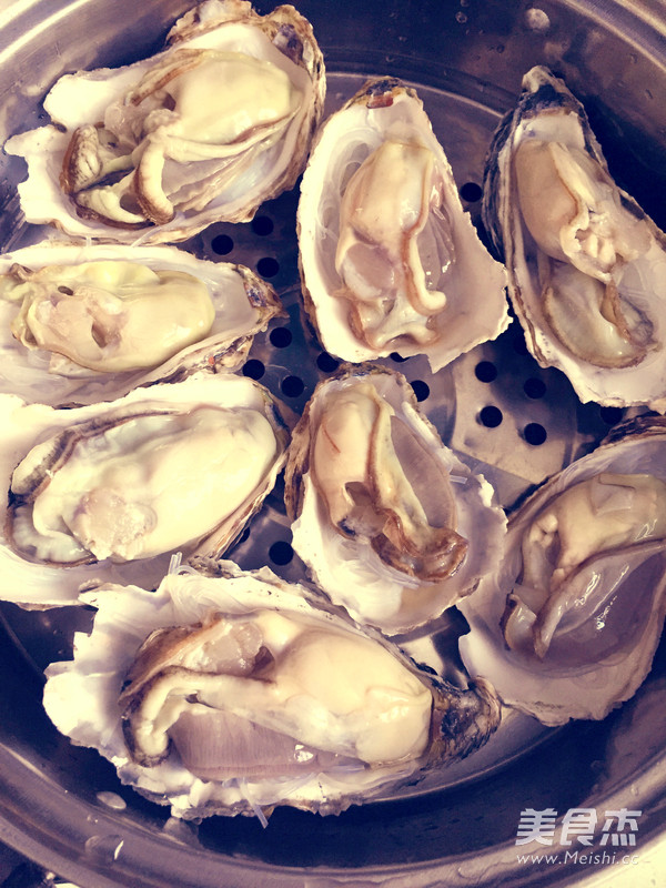 Steamed Oysters with Vermicelli recipe