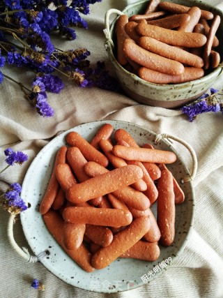 Purple Sweet Potato Sesame Fingercakes recipe
