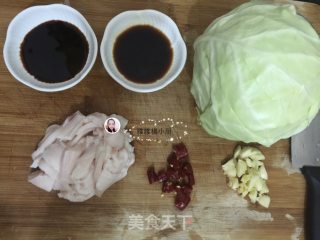 #trust of Beauty# Hand Teared Cabbage recipe