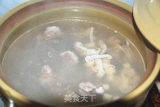 Vermicelli Soup with Dry Sand Worm Ribs recipe