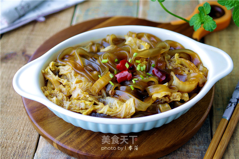 Stewed Cabbage Vermicelli recipe