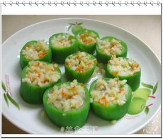 Steamed Loofah with Garlic recipe