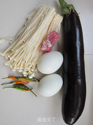 [winter Healthy Vegetable] Reduce Fat and Improve Immunity-steamed Golden Eggplant recipe