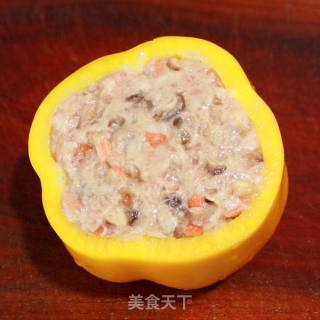 The Color of Spring-----baked Bell Pepper Cup recipe