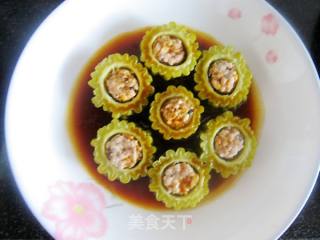 Steamed Bitter Gourd with Meat recipe