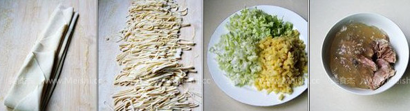 Noodles with Cabbage and Potatoes recipe