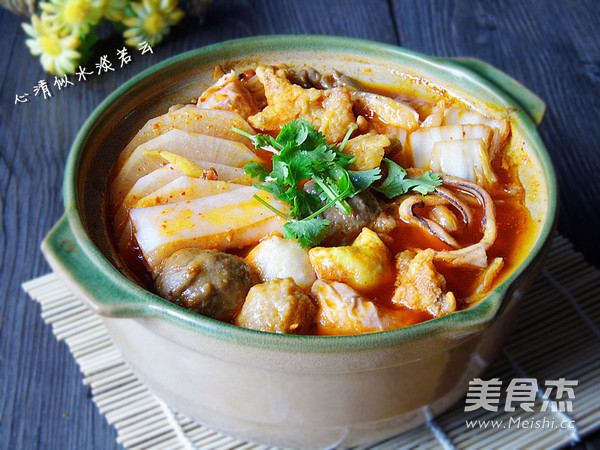 Hot and Sour Kimchi Pot recipe