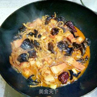 #御寒美食# Braised Pork with Dried Vegetables recipe