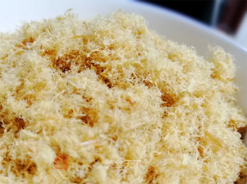 Homemade No Added Pork Floss recipe