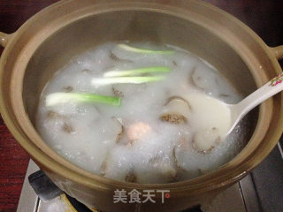 Sea Cucumber Soup with Shrimp and Spare Ribs recipe