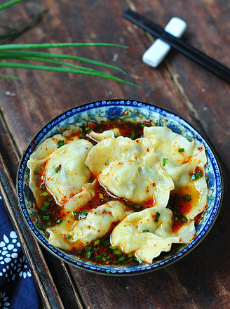 Pork Leek and Lotus Root Dumplings recipe