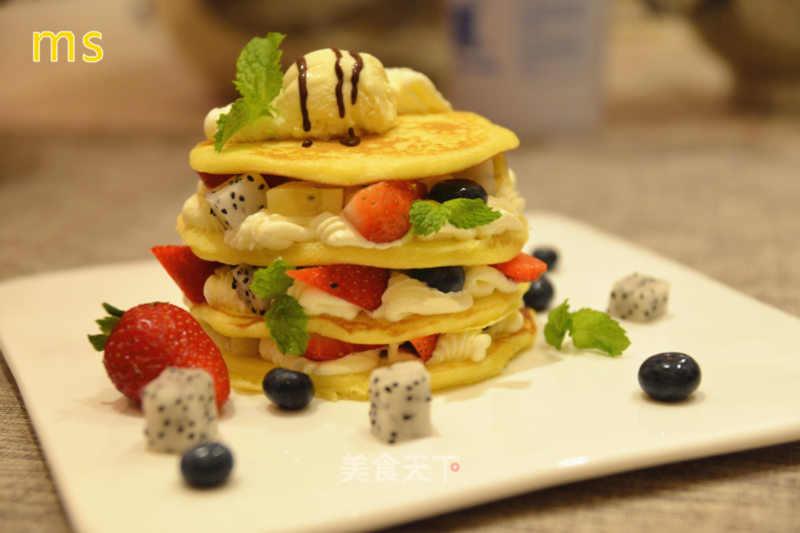 Even If You Don’t Have An Oven at Home, You Can Make The "lemon Pancake!" 】