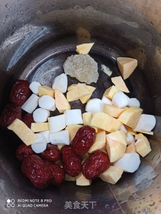 Sweet Potato, Yam and Red Date Soup recipe