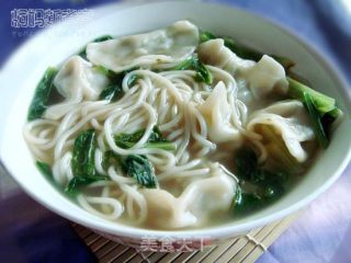 Dumpling Noodles in Clear Soup recipe