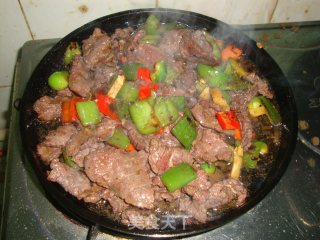 Sizzling Beef recipe