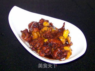 Braised Chicken Wings with Red Wine and Chestnut recipe