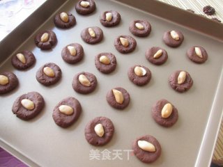 Cocoa Peanut Shortbread Cookies recipe