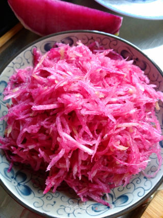 Sweet and Sour Red Radish recipe