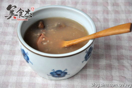 Matsutake Lotus Root Soup recipe
