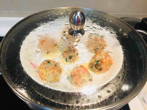Steamed Carrot Balls recipe