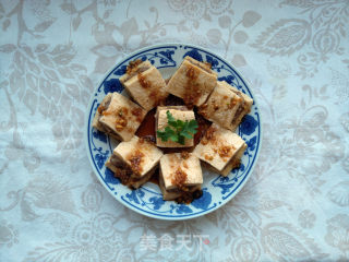 Steamed Stuffed Frozen Tofu recipe