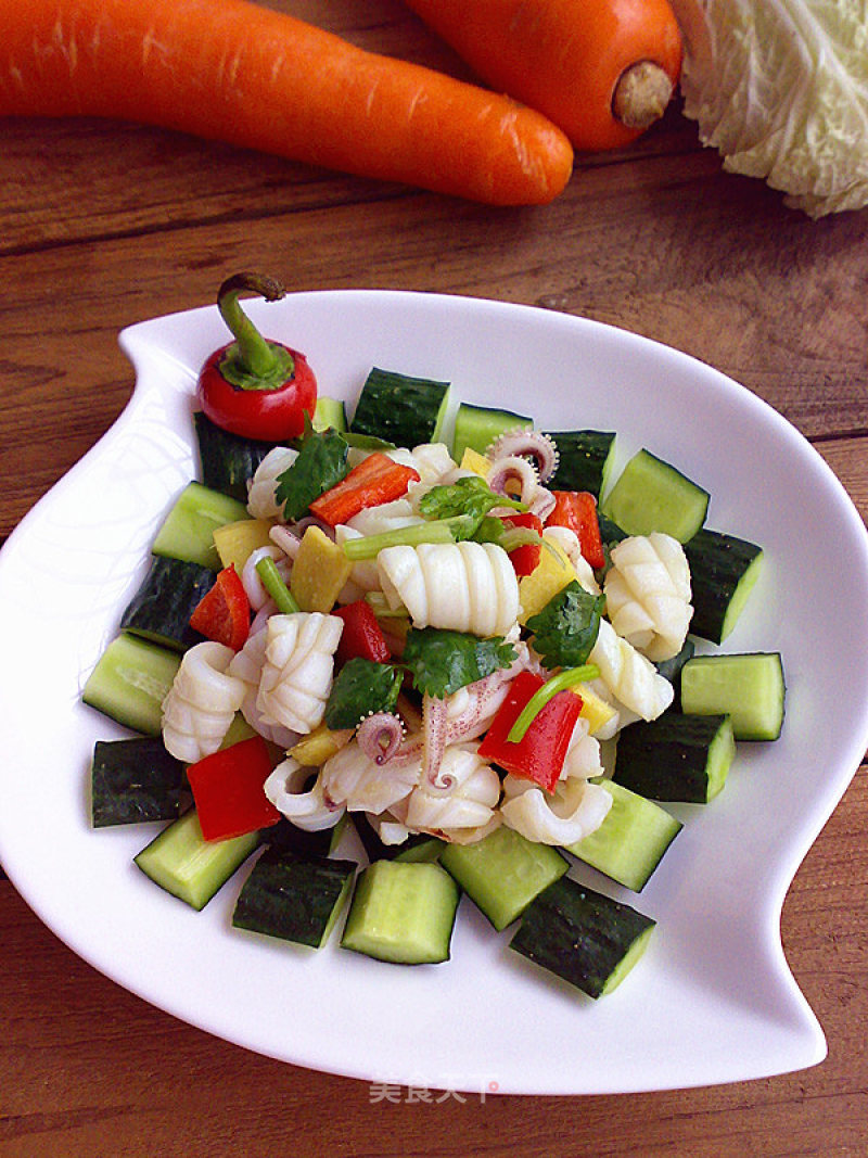 Squid with Wasabi recipe