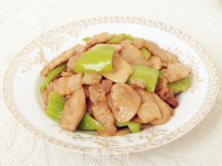 Stir-fried Pleurotus Eryngii with Pork Belly recipe