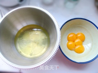 Baking【change】one Mood-apple Two-color Chiffon recipe