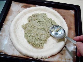 Green Sauce Pizza recipe