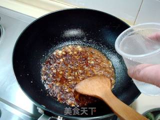 Tofu Braised with Seafood Meat Sauce recipe