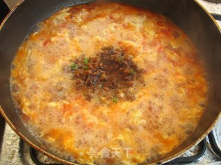 Fragrant Persimmon and Egg Soup recipe