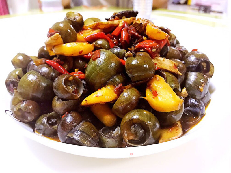 Spicy Tongue Snail recipe