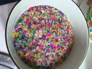 Flower Skin Color Rice Dumplings recipe