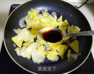 Stir-fried Dried Tofu with Cabbage recipe