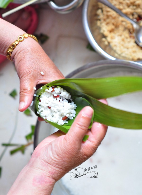 Red Bean Candied Date Rice Dumpling recipe