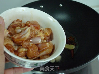Stewed Chicken Drumsticks with Mushrooms recipe