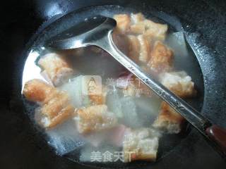 Bacon You Tiao Winter Melon Soup recipe