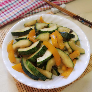 Stir-fried Italian Melon with Olive Vegetables recipe