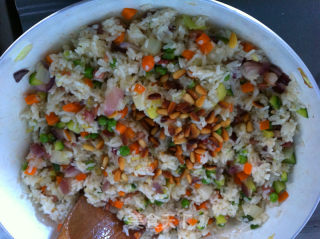 Choi Ding Fried Rice recipe