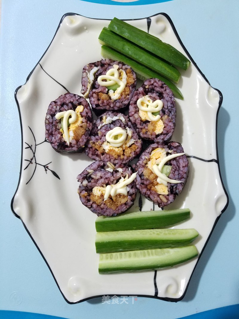 Purple Rice Eel Sushi