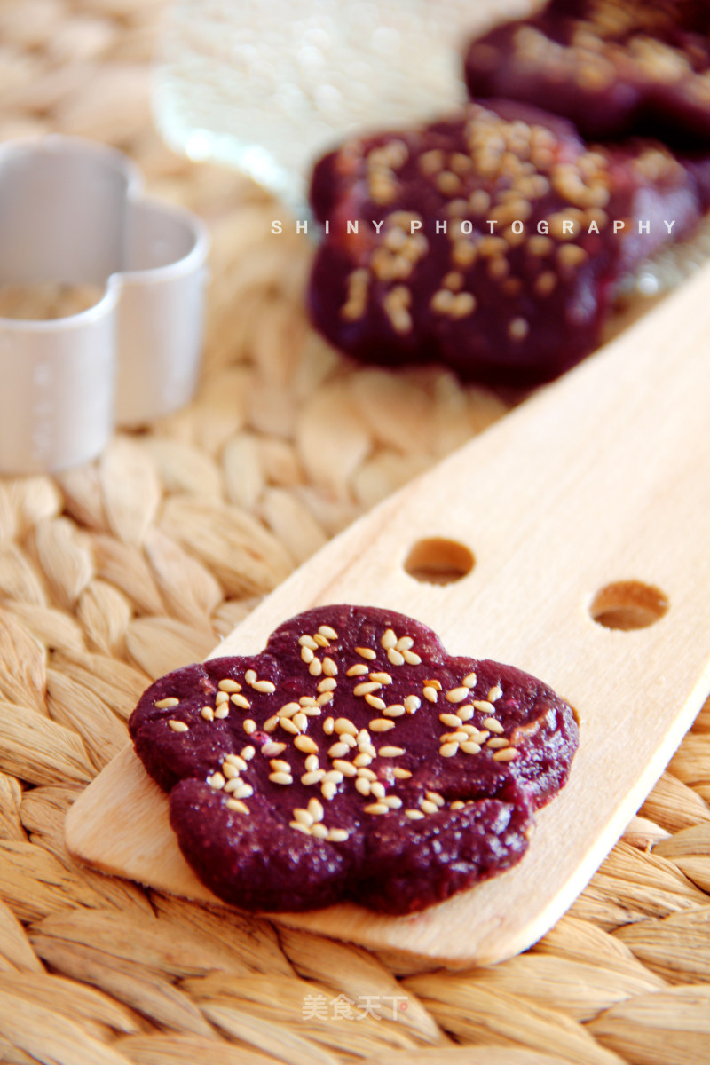 Purple Sweet Potato Blossoms recipe